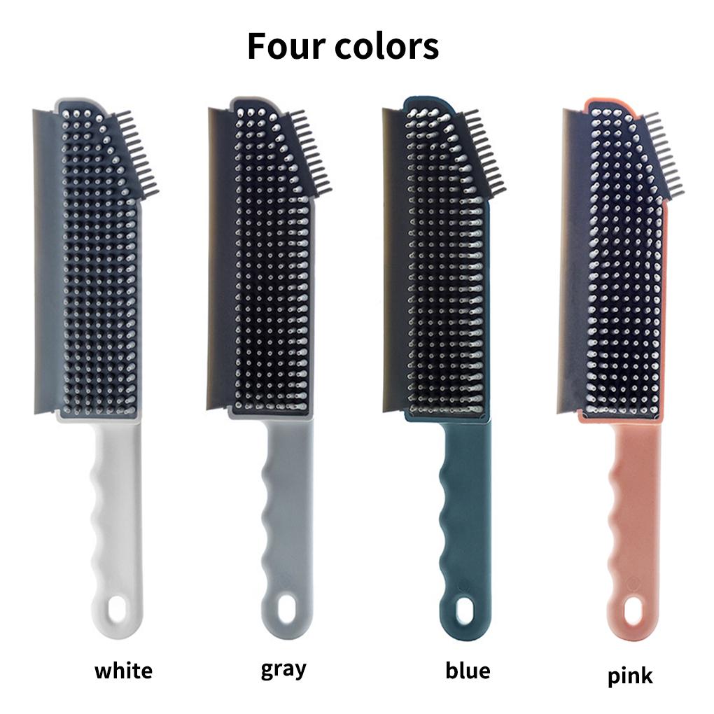 Cleaning Brush Window Dust Removing Brush Handle Plastic Glass Kitchen Scraper