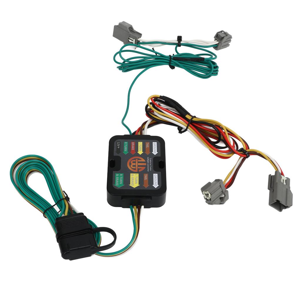 4 Pin Flat Trailer Wiring Harness Accessory Plug and Play Style Replacement for Ford Focus Sedan RS