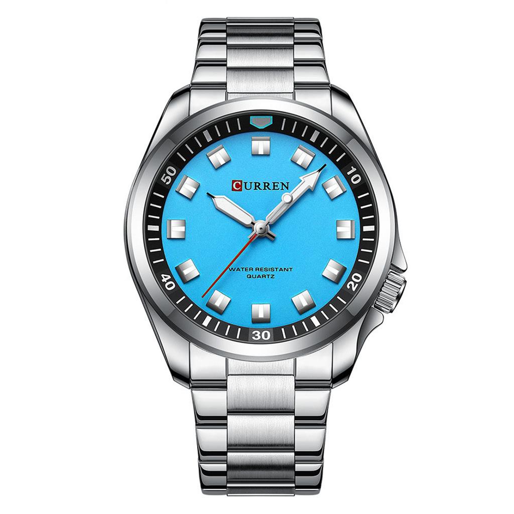 Men's Waterproof Luminous Running Alarm Clock Watch