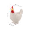 Ceramic Egg Holder Chick Shaped Decorative Porcelain Soft Boiled Egg Cup for Breakfast Easter Tabletop Display Rustic Farmhouse