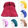 Nachtschlafmütze Chemomützen Elastische Bandmütze Nachtschlafmütze Seidiges Kopftuch Satinhauben