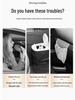 Magnetic Leather Car Trash Bag for Seat Back