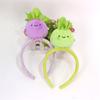 Eye Catching Veggie Styles Headbands For Costume Event Family Gatherings Breathable Cloth Hairpiece