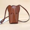 Elegant Women's Genuine Cowhide Leather Crossbody Bag – Versatile Soft Shell Design