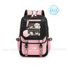 Zaino Bungou Stray Dogs,Zaino Scolastico Anime per Studenti Daypack Morbido Mochilas Rucksack Casual Portatile per Ragazze Adolescenti