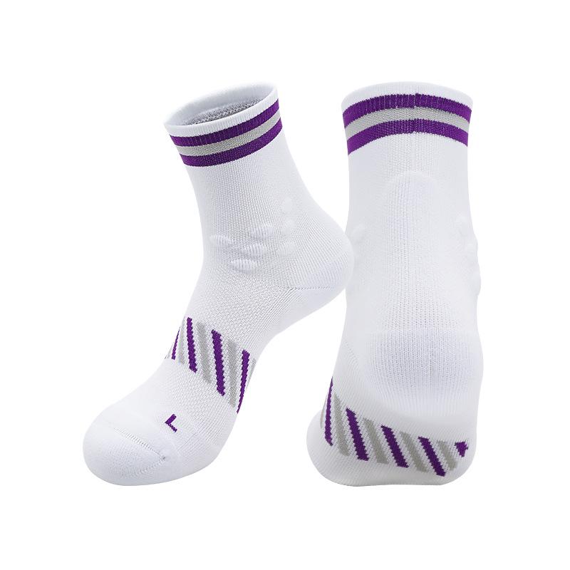 Unisex Quick-Drying Breathable Mid-Calf Hiking & Marathon Socks