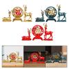 Deer Statues Reindeer Figurines Cabinet Desktop Centerpiece Animal Figure Elk Sculpture for