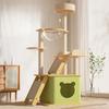 Cat Climbing Nest Tree Capsule Pet Toy Sisal Climbing Post Rack Pet Products Cat Supplies Scratchers Furniture Accessories