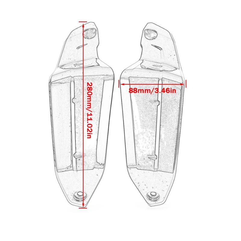 Motorsykkel Håndbeskyttere Deflektorer Vindskjermdeksel For Honda CRF1100L X ADV 750 2021 Håndbeskytter Skjold Beskytter