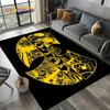 3D Wu T-TANG Clans Hip Hop Sign Rap Carpet Rug for Bedroom Living Room Home Sofa Decoration,Children Play Large Decor Floor Mat
