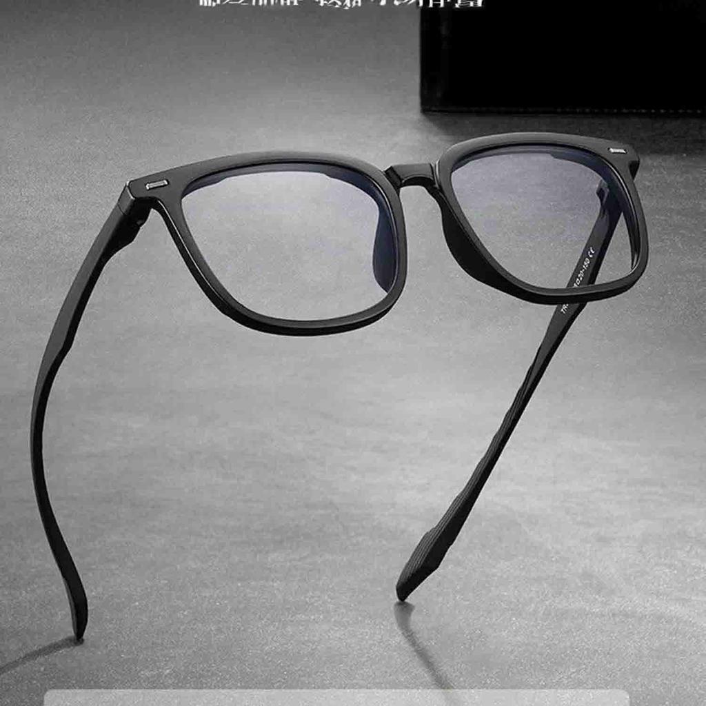 Fashion Square Black Frame Anti Blue Light Glasses Luxury Brand Women Men Blue Light Blocking Glasses Computer Optical Eyewear