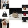 Elegant Black Brown Red Khaki And White Medium Soft Handbag With Unique Design Elements