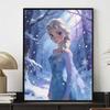Disney Elsa Diamond Painting Art Mosaic Kit Handmade diy5D Home Decor Gift
