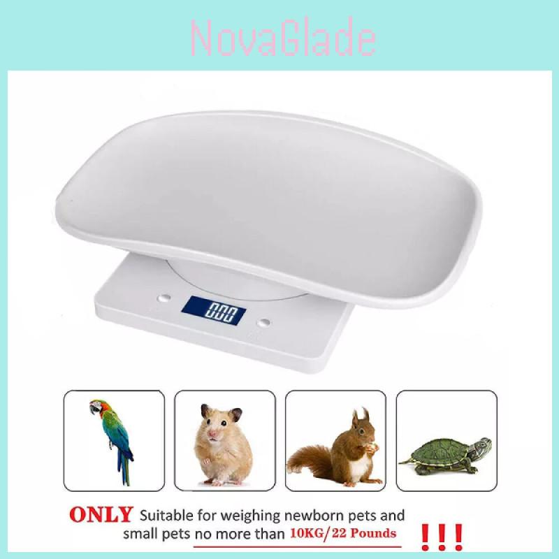 Accurate 10kg Electronic Pet Weighing Scale With Tray For Cats And Small Dogs