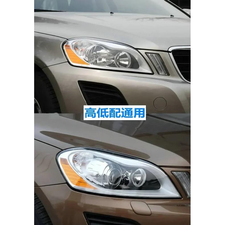 For Volvo XC60 2009-2013 Transparent Lampshade Headlamp Cover Lamp Shade Headlight Shell Lens Plexiglass Car Accessories