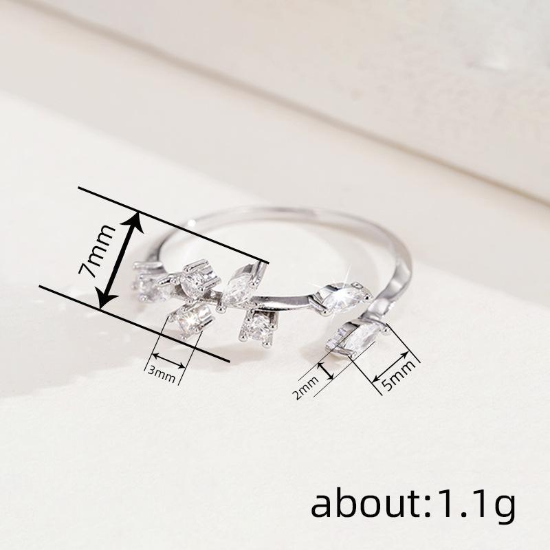 Simple Geometric Ring For Women, Adjustable Ring With Horse Eye Opening, Fashionable Daily Jewelry