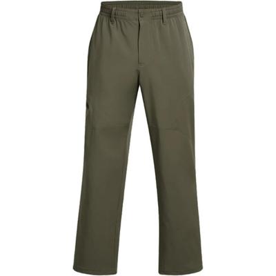 Unstoppable Fashion Loose Training Straight Leg Casual Pants Men Bottoms Dark-Green 1388824-390