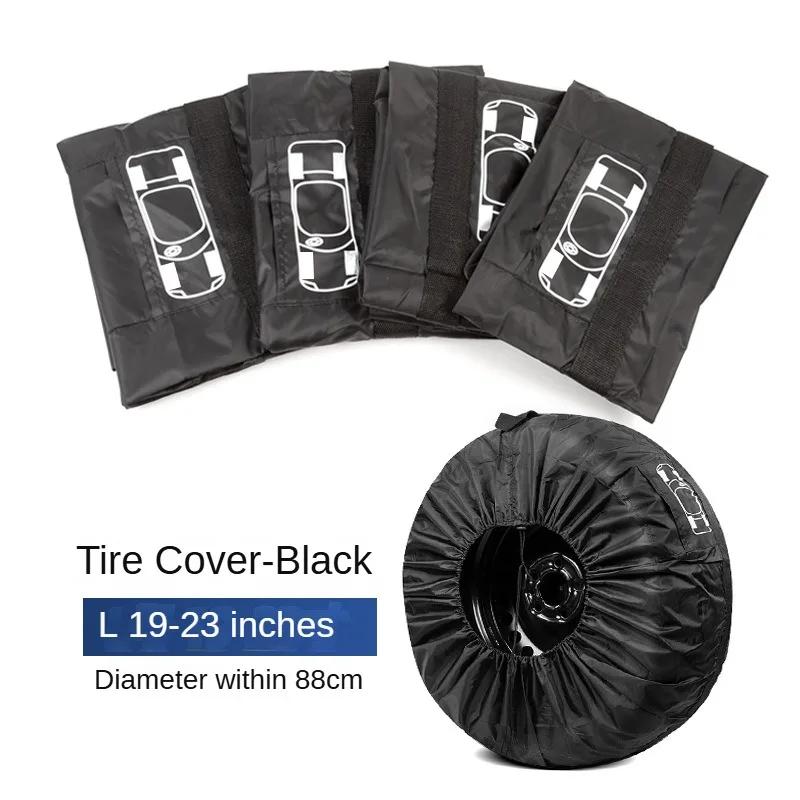 Universal Spare Tire Cover Case Polyester Car Storage Auto Tyre Bags Automobile Vehicle Tyre Wheel Protector Accessories