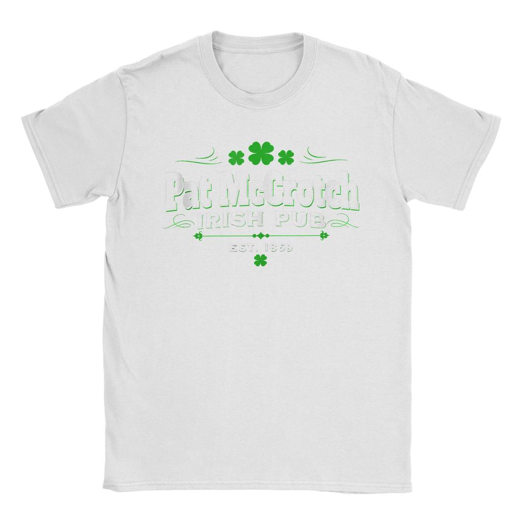 Pat McCrotch Irish Humor Novelty St Patricks Day TShirt Summer Cotton TShirts Unisex Novelty Casual Tee Shirt Vintage Top Tees