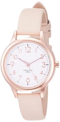 [Fieldwork] Waterproof Juvia Analog Leather Strap ST257p-2 Women's Beige