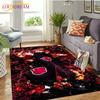 New Cartoon Naruto Carpets Kids Crawling Carpets Living Room Tea Table Mats Bedroom Rug Washable Floor Mats Household Area Mat