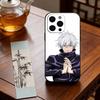Anime J-Jujutsu Kaisen S-Satoru Gojo Phone Case Silicone Soft For IPhone 17 16 15 14 13 12 11 X XR Plus Pro Max Plus