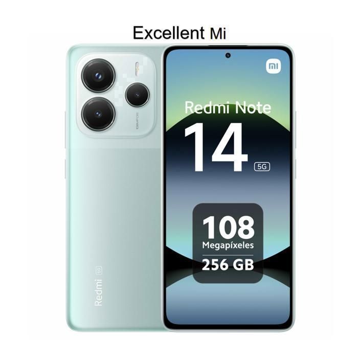 Smartphone - XIAOMI - Redmi Note 14 5G - Caméra 108MP OIS - Charge 45W 5110mAh - Écran AMOLED 6,67 pouces 120Hz