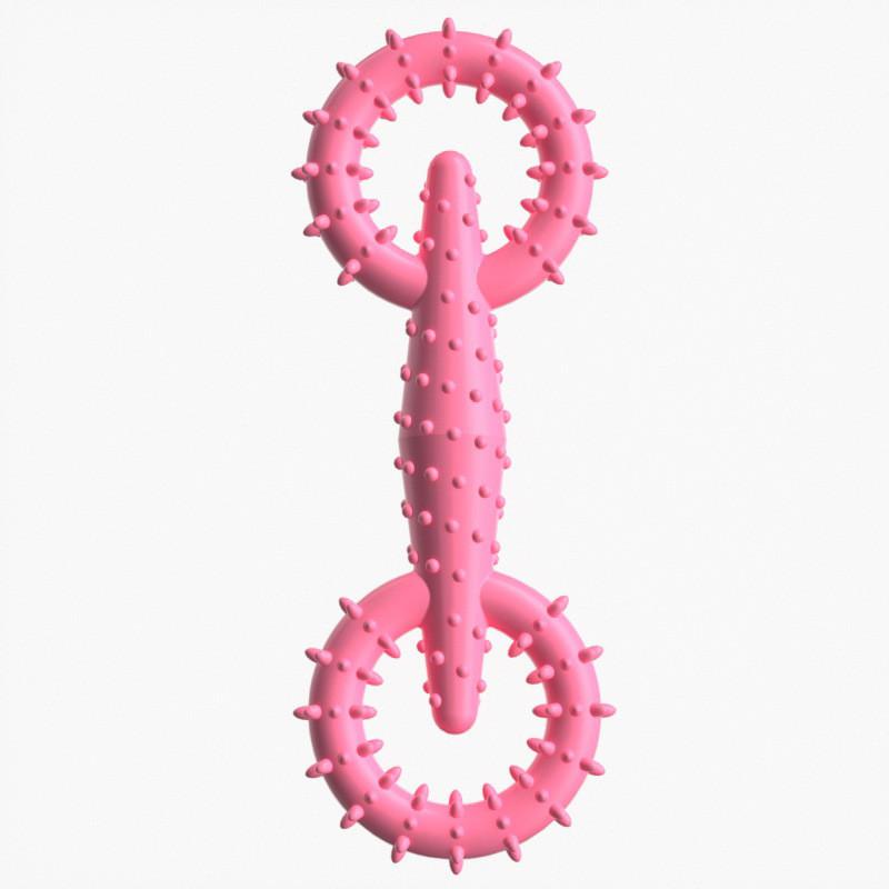 Neues Haustier-Kauspielzeug, Zugring-Hundezahnbürsten, Lustiges interaktives Hundespielzeug, Verschleißfest, Bissfest, Leicht zu reinigen, Trainings-Interaktive Materialien,