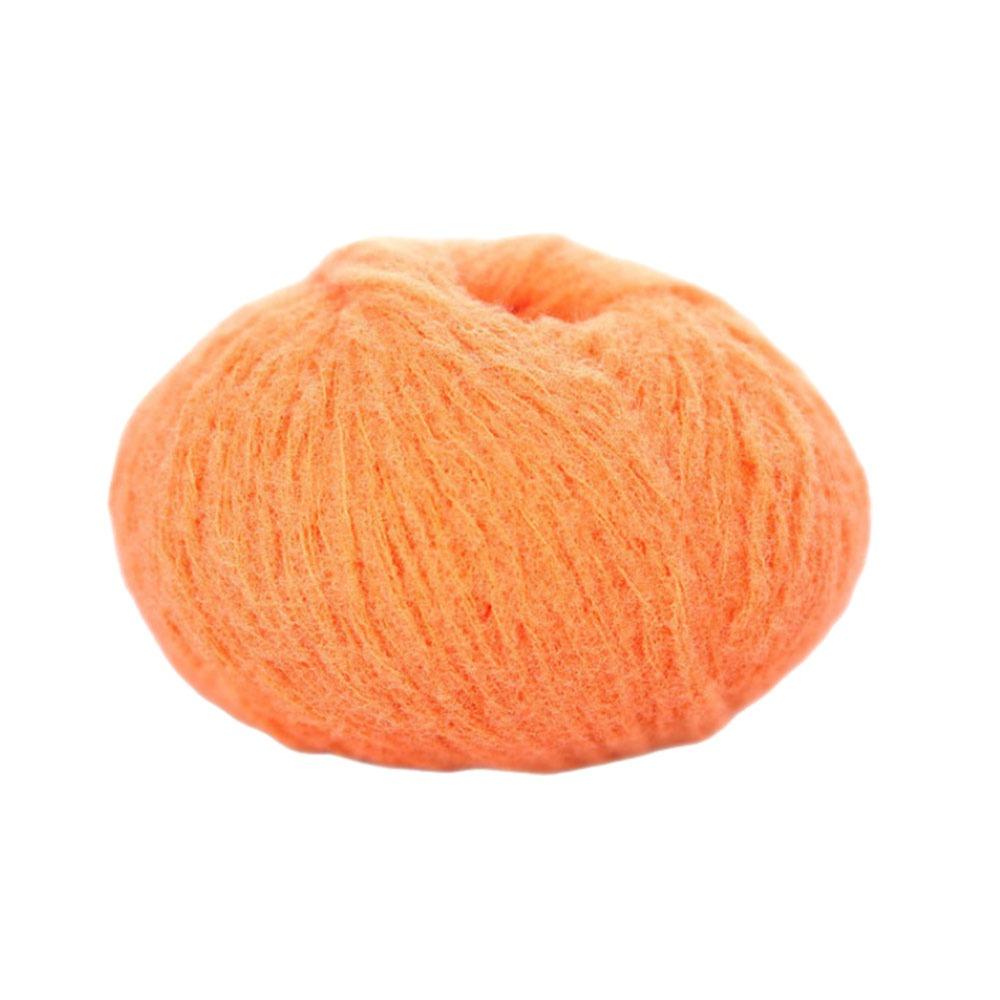 Multicolor Wool Ball Cotton Candy Yarn Ball  for Knitting Doll Hair Clip
