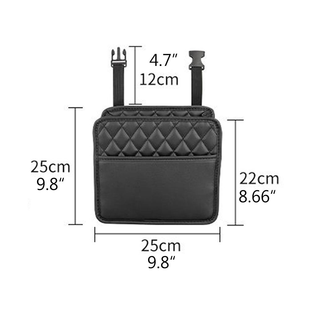 

Органайзер на спинку сиденья автомобиля из ПУ кожи для передних и задних сидений, органайзер-бокс для автомобиля большой вместимости