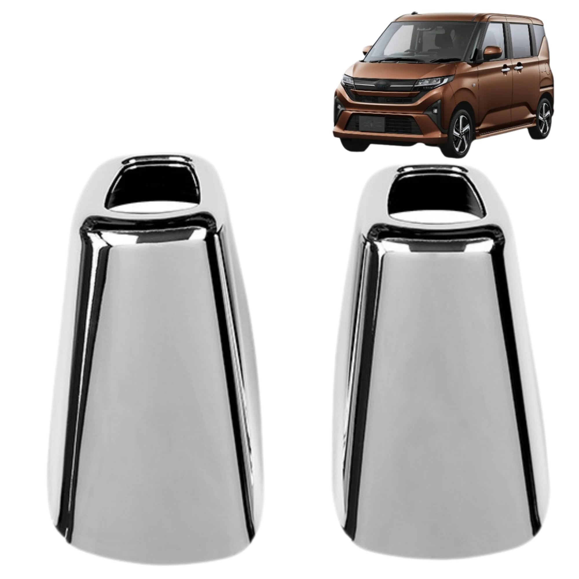 DodoxDIY Applicable New Move LA850S LA860S Custom Parts Car Accessories ABS серебряный