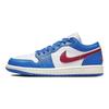 Air Jordan 1 Low Sport Blue Gym Red Women Sneakers White Sail DC0774-416