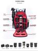 Layered Waterproof DSLR Camera & Laptop Backpack - Large Capacity, Lightweight, Unisex Photography Shoulder Bag