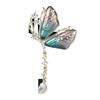 Water drop fringed butterfly brooch high-end design sense gradual change wing pin Yiwu clothing accessories corsage