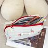 3Pcs Quilted Travel Makeup Pouch Makeup Bag Set Cute Makeup Organizer Storage Bag Cosmetic Organizer Case for Women and Girls