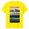 Mountain Landscape Nature Mens T Shirt Outdoor Adventure