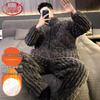 Langsha Men's Thickened Warm Loungewear Set