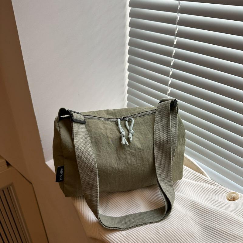 New messenger bag style street trend women's shoulder bag minimalist style commuter pillow bag