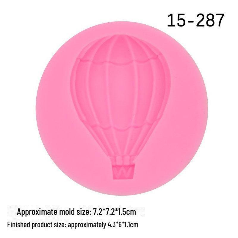 

Набор из 4 силиконовых форм в виде воздушных шаров для украшения тортов, помадки, шоколада и глины своими руками