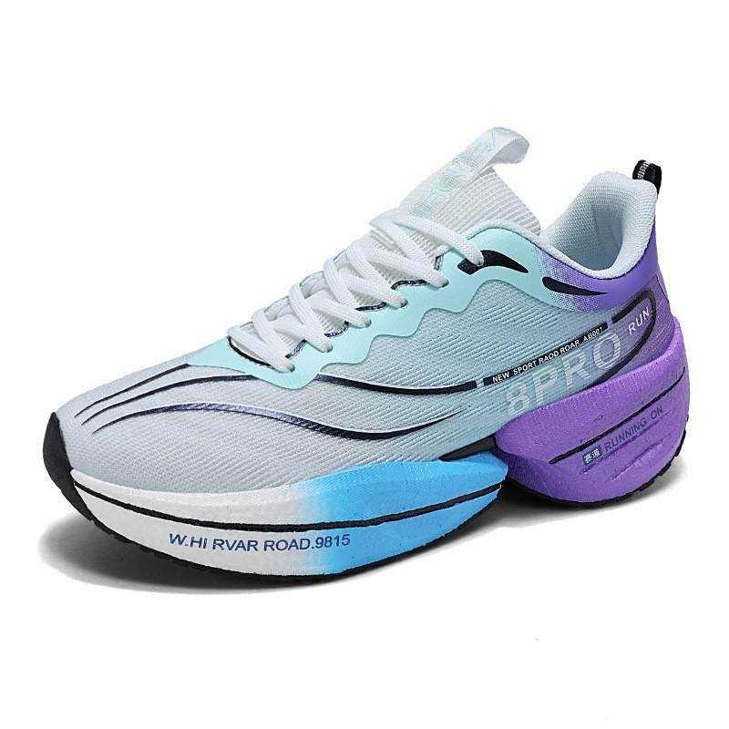 Men's and women's same red rabbit 8pro snake year limited real explosion cushioning rebound sports shoes outdoor city park jogging shoes