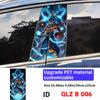 Anime Son Goku Car Stickers Car B-pillar Vinyl Decals Waterproof Auto Center Pillar Sticker Cover Scratches Decors Accessories