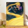 Disney Diamond Painting 5D DIY Tangled Rapunzel Flynn Rider Diamond Painting Art Diamond Painting Kits Adult/Beginner Gift Idea Home Decor