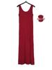 Women's Plus Size Spaghetti Strap Loose Modal Long Beach Dress