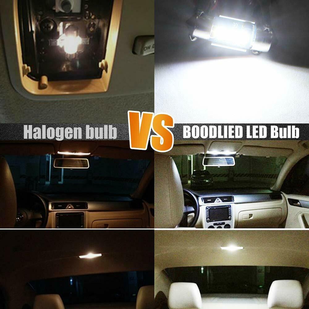 4x 31MM Festoon 3030 6SMD OSRAM Chips C5W Dome Canbus Car LED Light Bulbs White