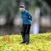 1/64 Diorama Figure Doll Toy, Resin Handpainted Old Lady Miniature Model, for Photo Props Model