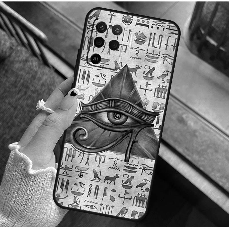 Egyptian Eye Of Horus Phone Case For Oppo A16 A76 A78 A96 A58 A18 A38 A98 A17 A77 A80 A40 A60 A74 A94 A54 A15 A57S