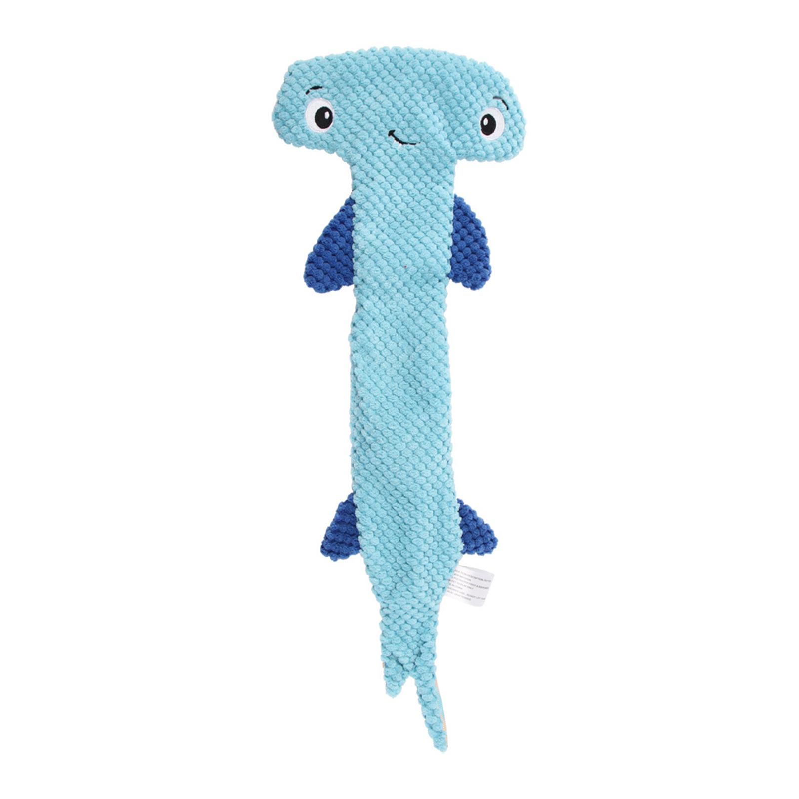 Pet Dog Toy Extra-tough Stuffed Doll Toy Funny Interactive Elasticity Dog Chew Toy for Dog Tooth Cleaning Tool of Food 1 синий
