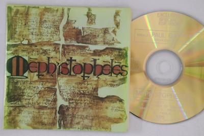 CD PAUL GAFFEY - Mephistopheles (Paper Sleeve) ESF9808 UNKNOWN Non Japan Rock Used