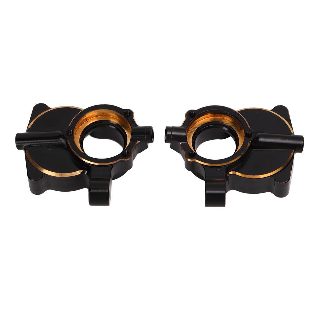 2Pcs Brass Portal Axle Portal Housing Rust Protection RC Brass Steering Cup for RGT EX86190 LC76 1/10 RC Crawler Car