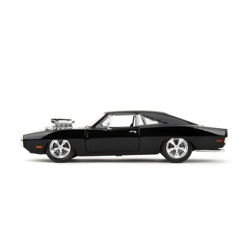 1:24 F&F DOM'S 1970 DODGE CHARANGER R/T with DOM TORETTO Fast & Furious Diecast Car